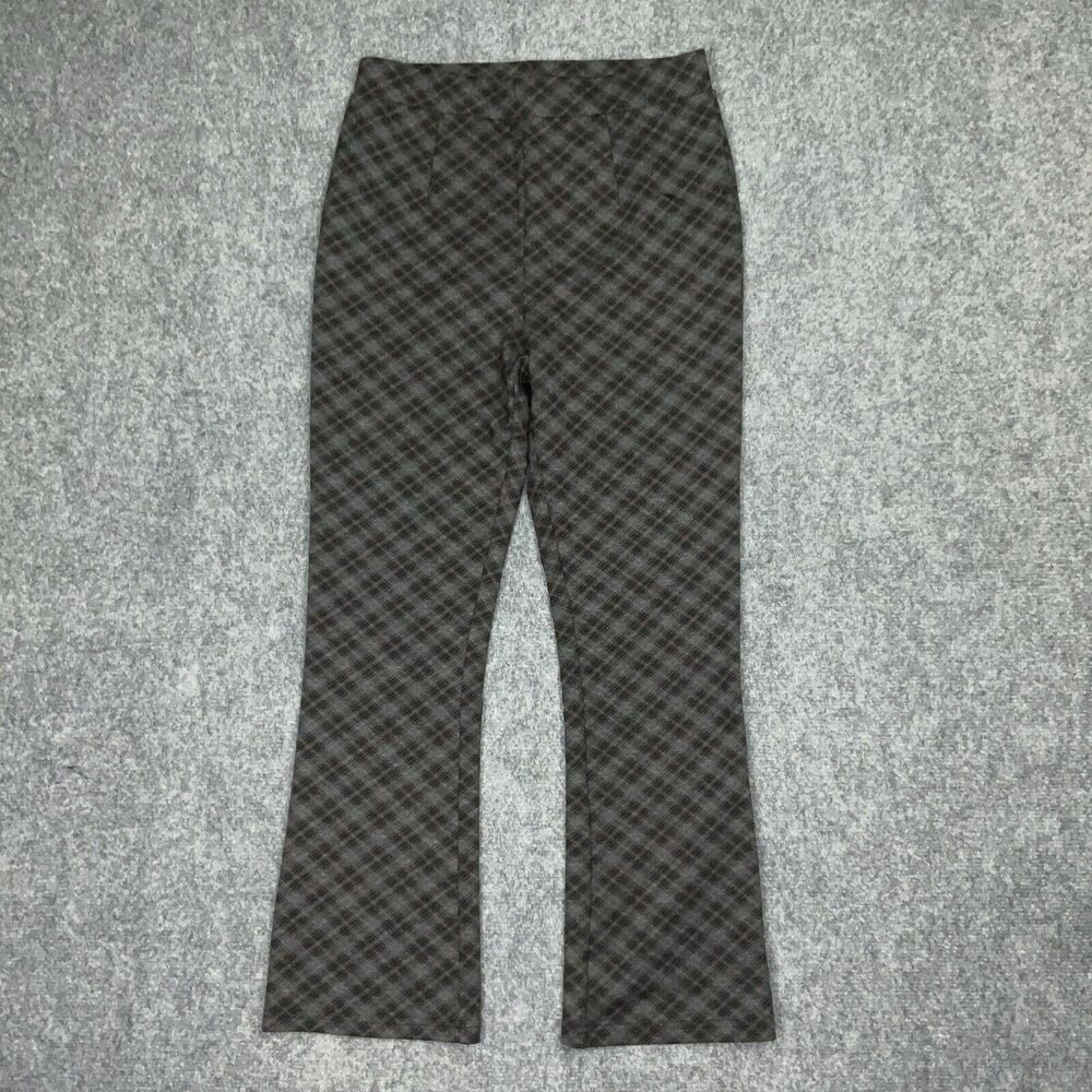Walter Baker Plaid Kick flare pants